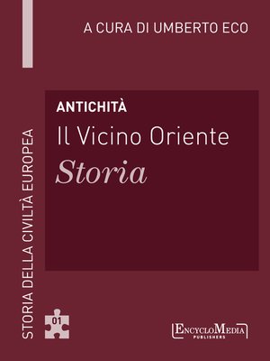 cover image of Antichità--Il Vicino Oriente &#8211; Storia